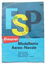 Modellismo aereo e navale - Catalogo FSP Graupner - 1963