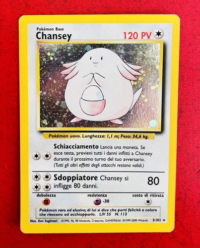 Lotto carte pokemon chansey - pokemon,
