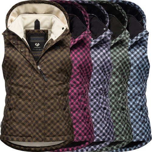 Ragwear donna trapuntato gilet - trapuntato,