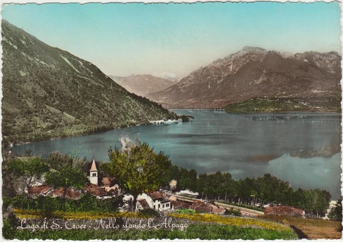 Lago croce nello - -, sfondo