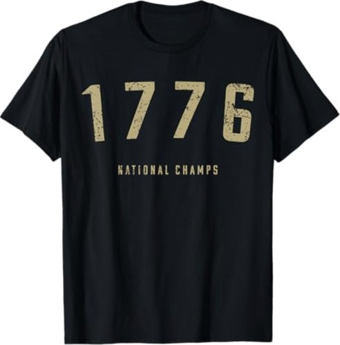 Maglietta 1776 national champs - maglietta,