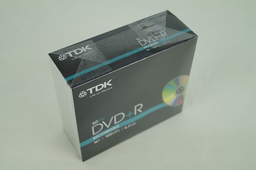Tdk discs dvd vergini - tdk, dvd+r