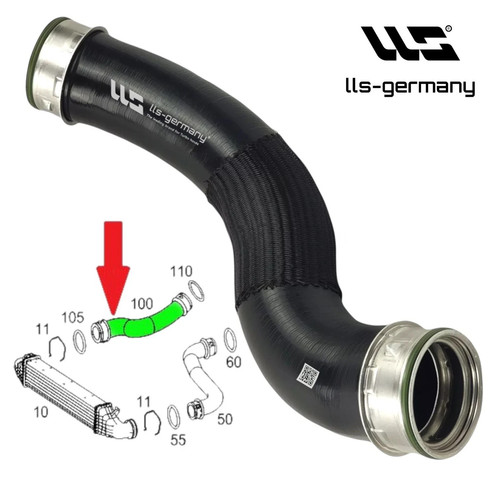Tubo intercooler per mercedes - per,