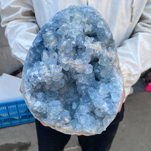 Cristallo celestite blu