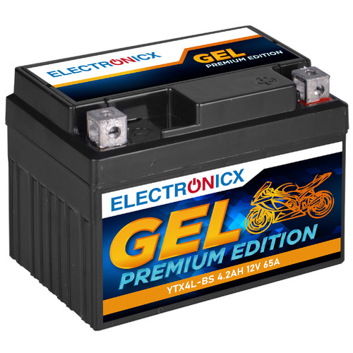 Electronicx gel batteria - gel, moto