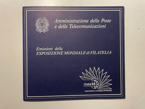 1985 folder ipzs poste - 1985,
