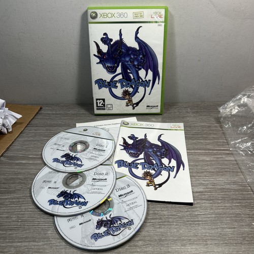 Blue dragon xbox 360 completo - xbox,