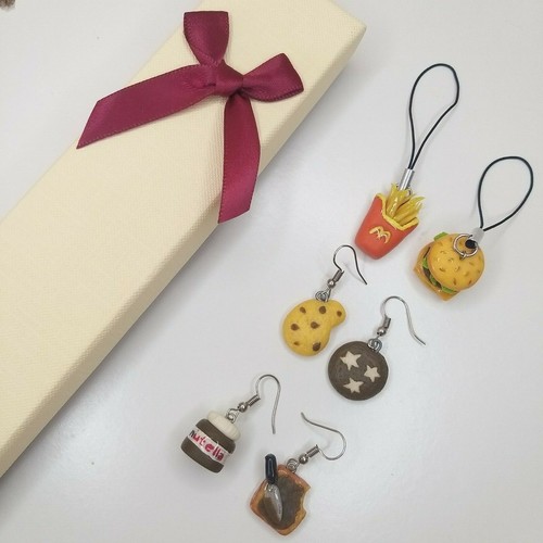 Set orecchini bijoux fimo - orecchini,