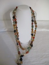 LOTTO DUE COLLANA PIETRE DURE