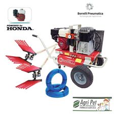 Motocompressore BORELLI DELTA B 600 olive per 2 operatori Honda 2 abbacchiatori