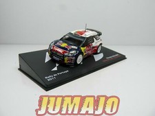 RP54 voiture 1/43 IXO Altaya Passion Rallye CITROEN DS3 WRC 2011 #1 S.Loeb