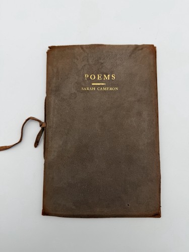 1912 poems sarah cameron - 1912,
