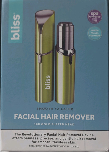 Bliss depilatore viso - depilatore, placcato