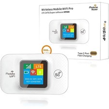 MODEM ROUTER WIFI PORTATILE GSM SIM 4G/5G MF688 300MBPS MOBILE CON DISPLAY LED