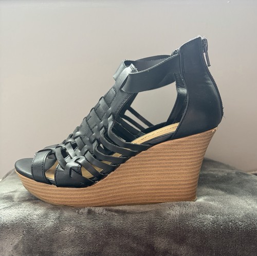 Sandali con zeppa gladiatore - , e