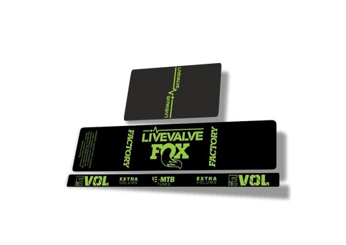 Adesivo fox 2022 live valve - adesivo,