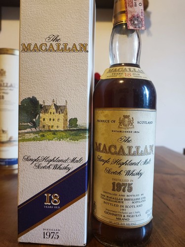 Macallan distilled 1975 - , 18yo
