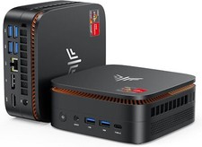 NiPoGi E3B Mini PC AMD Ryzen 7 5825U 32 GB DDR4 512 GB SSD WiFi6 BT Windows 11 Pro