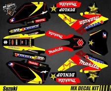 Kit Decorazione Motocicletta per / MX Decalcomania Kit Per Suzuki - Makita
