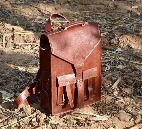 Zaino messenger fatto - a, mano