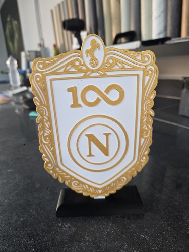 Espositore scudetto napoli 100 - scudetto,