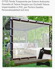 telone occhiellato in pvc da esterno 2.5x3.5