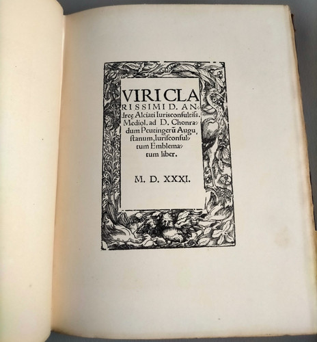 Andrea alciati emblematum - andrea,