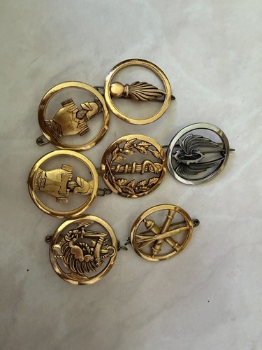 Lotto distintivi berretto - 7,