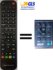 Telecomando gia' programmato per VIDEOPROIETTORE ACER