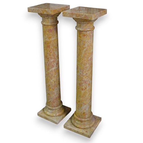 Coppia colonne marmo - in,