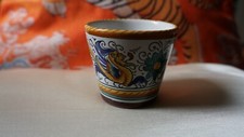 Deruta cup italian pottery