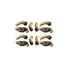 Lanciagranate Della Guardia Imperiale (4) Kromlech KRCB368 Resina Nuovo