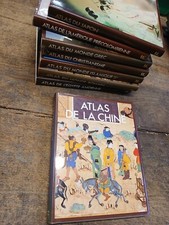 Lotto Di 8 Libri Atlas Della