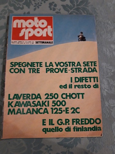 Moto sport 1974 - sport, n