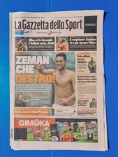 GAZZETTA DELLO SPORT 25 LUGLIO 2012 ZEMAN-DESTRO-USAIN BOLT-JOVETIC-INTER