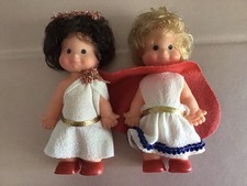 Coppia Mini Fiba bambole Antica Grecia