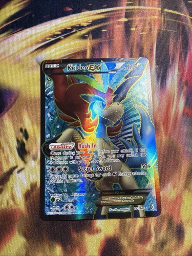 Carta pokemon keldeo - carta,