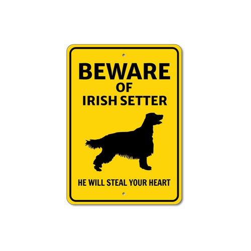 Insegna setter irlandese - insegna,