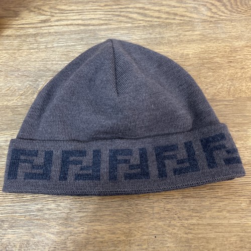 Cappello berretto lana fendi - lana,