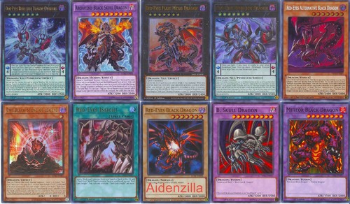 Yugioh mazzo drago nero occhi - nero,