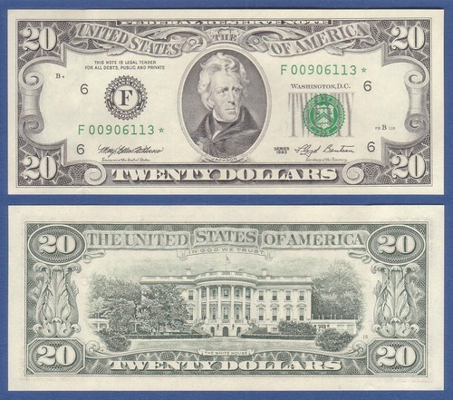 Usa dollari 1993 star - 20,