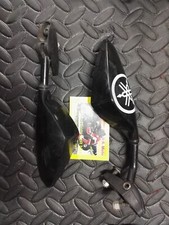 coppia SPECCHIETTI STREET LOGO ARGENTO YAMAHA  usati dx sx destro sinistro