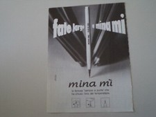 advertising Pubblicità 1974 MATITA MINA MI'