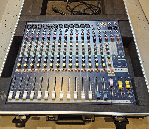 Soundcraft efx12 mixer - soundcraft,