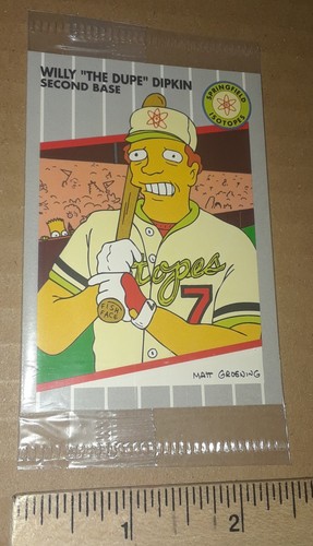 1994 skybox simpsons - 1994, willy