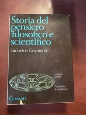 Storia Del Pensiero Filosofico