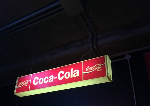 Coca cola insegna - coca-cola,