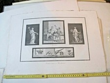 lotto 3 acqueforti del 1782