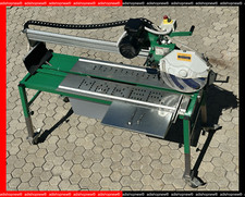 MAKER PEG120 Tagliapiastrelle a Ponte Professionale con Motore 230V e Disco Ø350