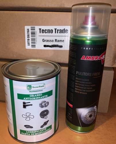 Grasso rame scuro freni - al,